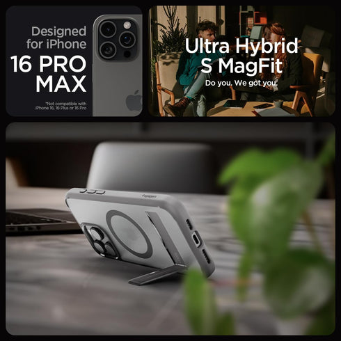 Spigen iPhone 16 Pro MAX Case Ultra Hybrid S MAGFIT FROST